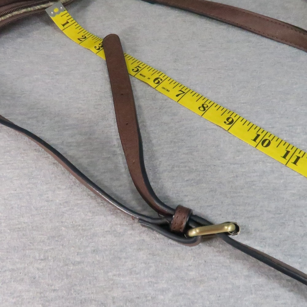 Joy Susan Vegan Leather Crossbody Bag Brown Mustard Yellow Clutch Pouch Lot of 2 - Picture 8 of 16